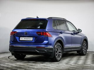 2021 Volkswagen Tiguan II Рестайлинг, синий, 2449000 рублей, вид 5
