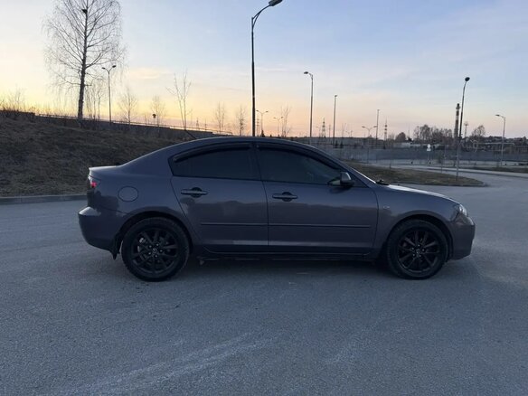 2008 Mazda 3 I (BK) Рестайлинг, серый, 600000 рублей - вид 4