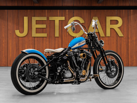 1996 Harley-Davidson Springer Softail, чёрный, 8000000 рублей, вид 4