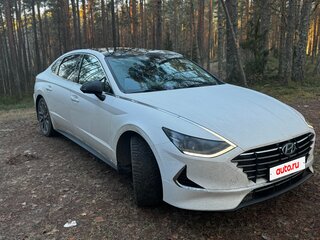 2021 Hyundai Sonata VIII (DN8), синий, 2100000 рублей, вид 2