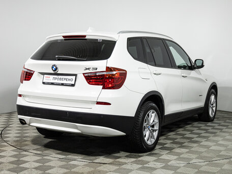 2013 BMW X3 20i xDrive II (F25), белый, 1629700 рублей, вид 5