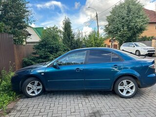2006 Mazda 6 I (GG) Рестайлинг, синий, 400000 рублей, вид 3