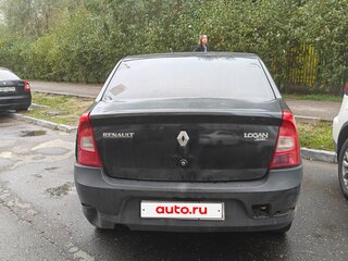 2010 Renault Logan I Рестайлинг, чёрный, 199000 рублей, вид 3