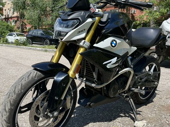 2021 BMW G 310 R, чёрный, 420000 рублей - вид 4