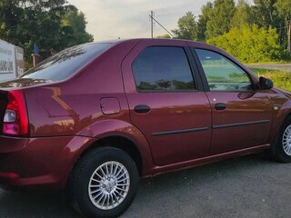 2012 Renault Logan I Рестайлинг, красный, 570000 рублей, вид 3