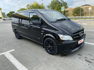 2013 Mercedes-Benz Vito 113 CDI L1 II (W639) Рестайлинг, чёрный, 2020000 рублей, вид 1