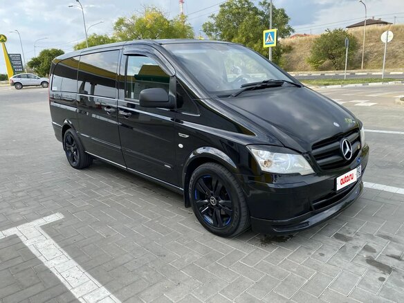 2013 Mercedes-Benz Vito 113 CDI L1 II (W639) Рестайлинг, чёрный, 2050000 рублей