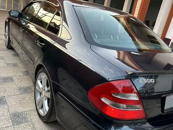 2003 Mercedes-Benz E-Класс 240 III (W211, S211), чёрный, 770000 рублей - вид 4