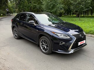 2017 Lexus RX 350 IV, синий, 4700000 рублей, вид 3