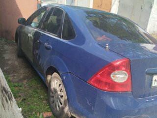 2009 Ford Focus II Рестайлинг, синий, 420000 рублей, вид 4