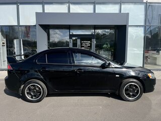 2009 Mitsubishi Lancer X, чёрный, 550000 рублей, вид 4