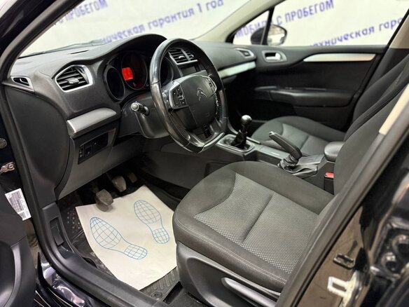 2014 Citroen C4 II, чёрный - вид 6
