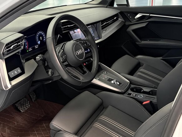2023 Audi A3 35 TFSI Long IV (8Y), белый, 1877000 рублей - вид 10