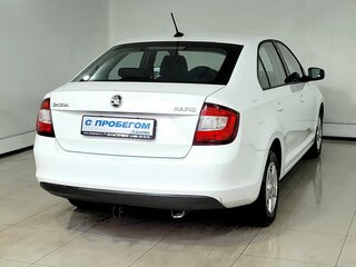 2017 Skoda Rapid I, белый, 830000 рублей, вид 4