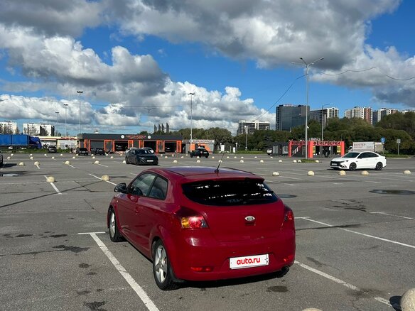 2008 Kia Ceed I, красный, 490000 рублей - вид 1