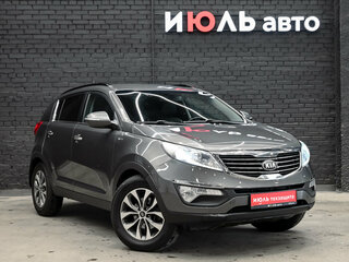 2013 Kia Sportage III, серый, 1350000 рублей, вид 3
