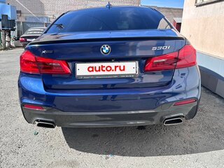 2018 BMW 5 серии 530i xDrive VII (G30/G31/G38), синий, 3300000 рублей, вид 4