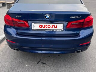 2019 BMW 5 серии 520d xDrive VII (G30/G31/G38), синий, 3750000 рублей, вид 4