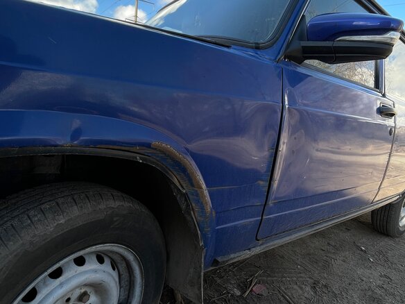 2005 Lada (ВАЗ) 2104, синий, 150000 рублей - вид 14