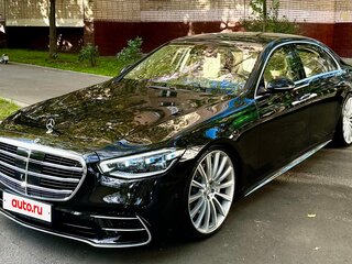 2020 Mercedes-Benz S-Класс 350 d Long 4MATIC VII (W223), чёрный, 12900000 рублей, вид 3