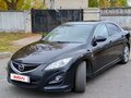 2010 Mazda 6 II (GH) Рестайлинг, чёрный - вид 1