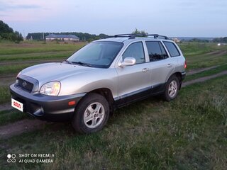 2002 Hyundai Santa Fe I, серебристый, 550000 рублей, вид 1
