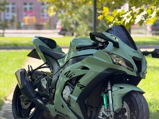 2017 Kawasaki ZX-10R Ninja, зелёный, 1150000 рублей, вид 1