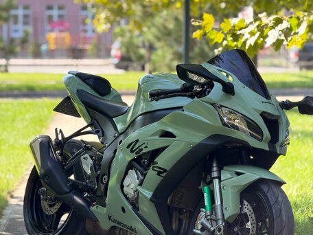 2017 Kawasaki ZX-10R Ninja, зелёный, 1150000 рублей, вид 1
