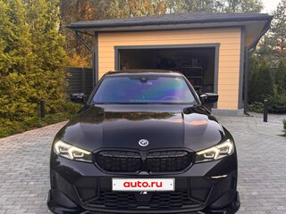 2023 BMW 3 серии 330i xDrive VII (G2x) Рестайлинг, чёрный, 4500000 рублей, вид 4