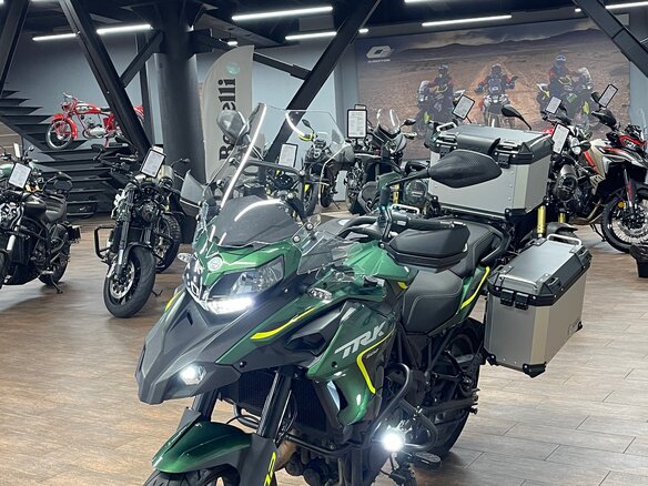 2025 Benelli TRK 502, зелёный, 540000 рублей - вид 3