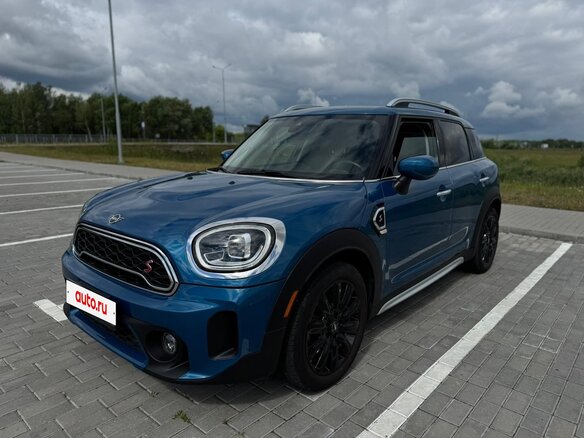 2022 Mini Countryman Cooper S II Рестайлинг, синий - вид 12