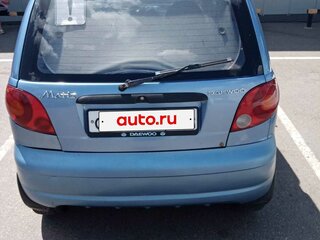 2007 Daewoo Matiz I Рестайлинг, синий, 140000 рублей, вид 4