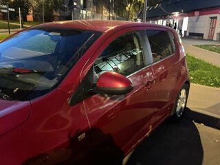 2015 Chevrolet Aveo II, синий, 620000 рублей, вид 3