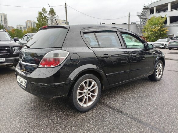 2008 Opel Astra H Рестайлинг, чёрный, 245000 рублей - вид 3