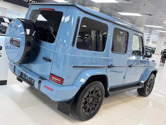 2026 Mercedes-Benz G-Класс 450 d III (W465) Рестайлинг, голубой - вид 7