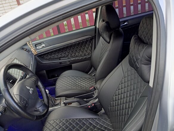 2008 Mitsubishi Lancer X, серебристый, 790000 рублей - вид 5