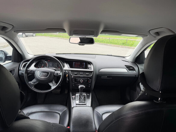 2014 Audi A4 IV (B8) Рестайлинг, чёрный, 1350000 рублей - вид 7