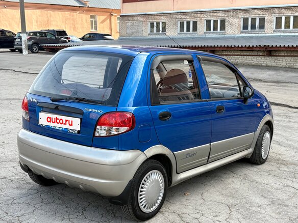 2012 Daewoo Matiz Best I Рестайлинг, синий - вид 8
