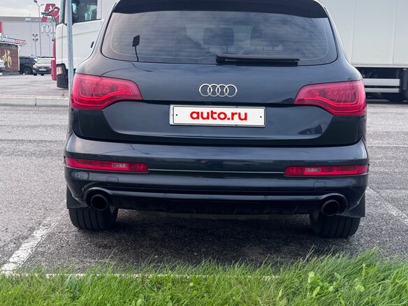 2012 Audi Q7 I (4L) Рестайлинг, синий, 1900000 рублей - вид 8
