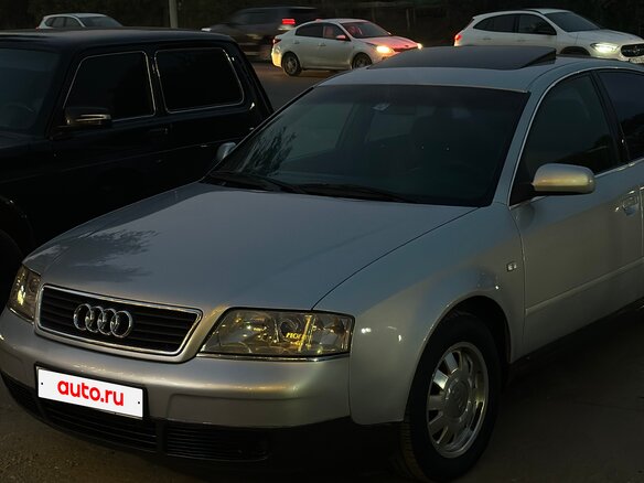 1998 Audi A6 II (C5), серебристый, 365000 рублей
