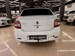 2018 Renault Logan II Рестайлинг, белый, 893000 рублей, вид 5
