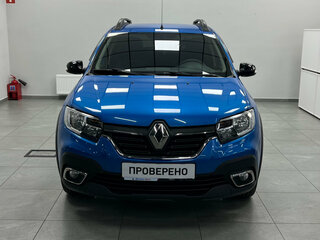 2019 Renault Sandero Stepway II Рестайлинг, синий, 1090000 рублей, вид 2