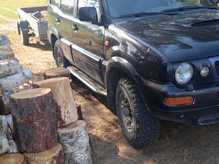 1997 Nissan Terrano II Рестайлинг, чёрный, 300000 рублей, вид 2