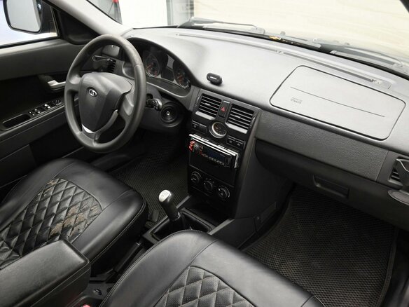 2012 Lada (ВАЗ) Priora I, синий, 480000 рублей - вид 6