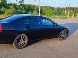2006 Mitsubishi Galant IX Рестайлинг, чёрный, 470000 рублей, вид 4