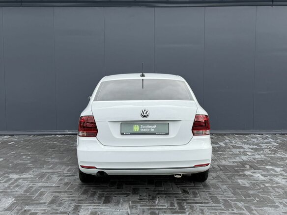 2020 Volkswagen Polo V Рестайлинг, белый - вид 3