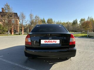 2005 Hyundai Accent II Рестайлинг, чёрный, 329999 рублей, вид 5