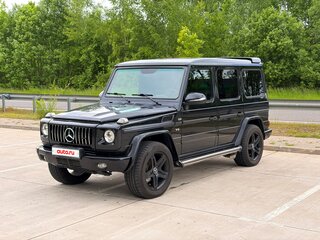 1999 Mercedes-Benz G-Класс 500 Euro 2 II (W463), чёрный, 1750000 рублей, вид 1