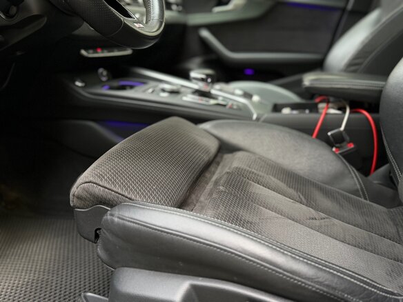 2018 Audi A5 II (F5), серый, 3500000 рублей - вид 8