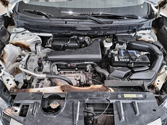 2021 Nissan X-Trail III Рестайлинг, белый, 3050000 рублей - вид 8